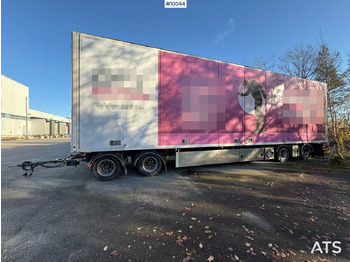 Remorque fourgon Ekeri S8-D cabinet trailer with opening side: photos 2 Remorque fourgon Ekeri S8-D cabinet trailer with opening side: photos 2