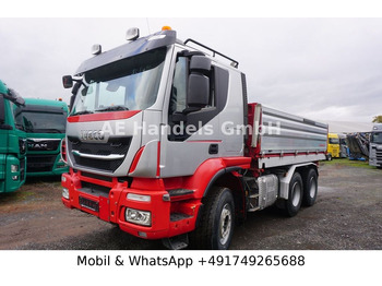 Camion porte-conteneur/ Caisse mobile Iveco Trakker 500 BL 6x4 *Retarder/11m³/Wechselkipper: photos 2