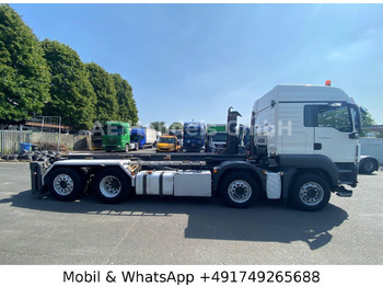 Camion ampliroll, Camion grue MAN TGS 35.440 XLX BL 8x2 Silo *Retarder/Lenk+Lift: photos 2