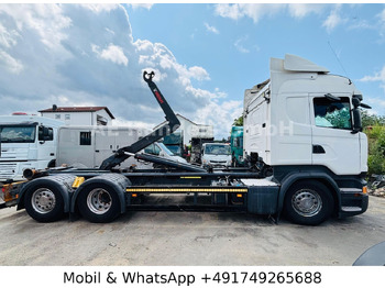 Camion ampliroll Scania R450 LL 6x2 *Retarder/Hiab-OPT20S59/Standklima: photos 3