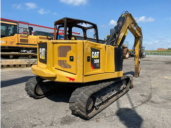 Mini pelle CAT CAT 308 CR avec Certificat CE Origine Française: photos 4