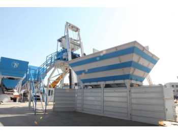 Centrale à béton neuf Pi Makina 30m³/h Capacity Compact Concrete Batching Plant (Planetary Mixer): photos 1