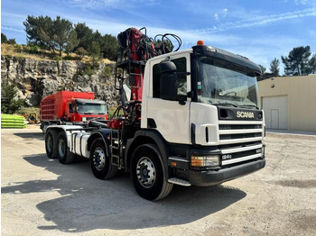 Camion ampliroll SCANIA 124