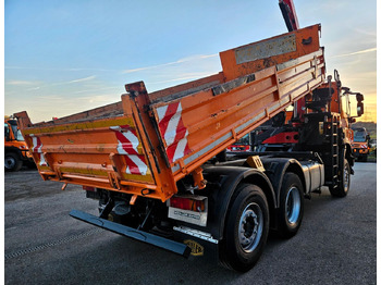 Camion benne, Camion grue Iveco Trakker 410 6x4-4 EEV Palfinger PK12502 Funk: photos 4