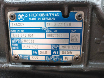 Cambio Traxon 12TX2211TD DAF E6 en crédit-bail Cambio Traxon 12TX2211TD DAF E6: photos 5
