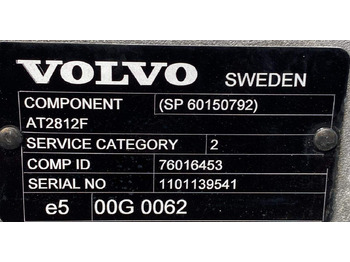 Boîte de vitesse VOLVO