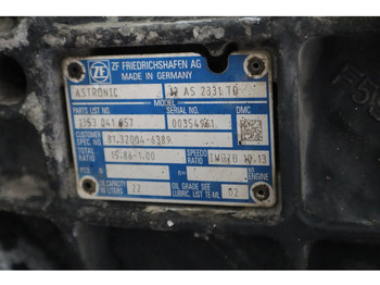 Boîte de vitesse pour Camion ZF 12AS2331DD+INT3: photos 5