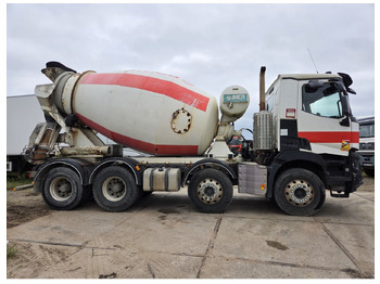 Camion malaxeur Renault C430 8X4 CONCRETE MIXER MANUAL GEARBOX: photos 4