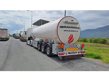 Semi-remorque citerne Schwarzmüller 4 Kammern, ADR, Treibstoff Fuel: photos 2