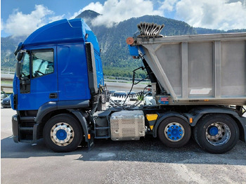 Tracteur routier Iveco 440S48TX Stralis 6x2, E6, Kipphydraulik: photos 4