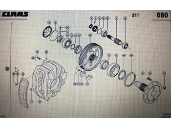 Moteur de translation CLAAS
