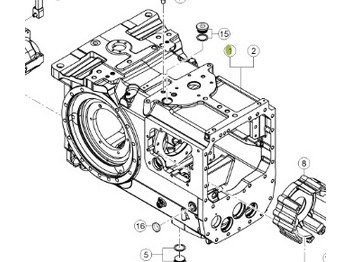 Essieu et pièces CLAAS