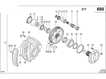 Moteur de translation CLAAS