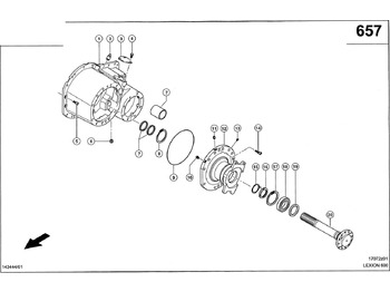 Boîte de vitesse CLAAS