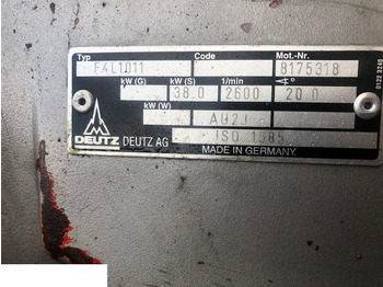 Moteur et pièces DEUTZ