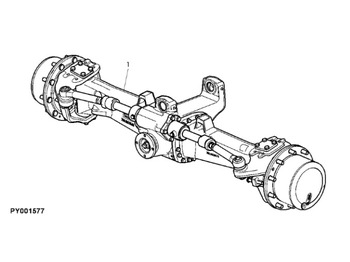 Essieu avant JOHN DEERE