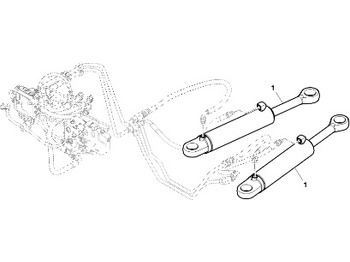 Vérin hydraulique JOHN DEERE