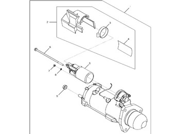 Démarreur JOHN DEERE