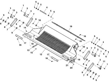 Frame/ Châssis JOHN DEERE
