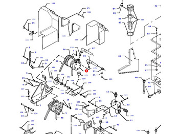 Compresseur de climatisation MASSEY FERGUSON