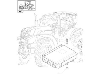 Bloc de gestion NEW HOLLAND