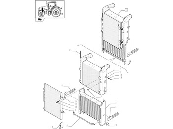 Condenseur NEW HOLLAND