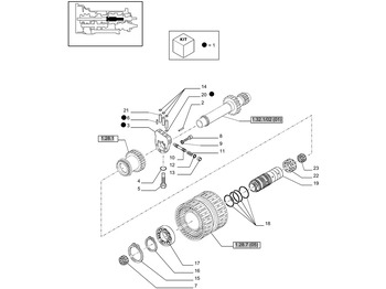Boîte de vitesse et pièces NEW HOLLAND