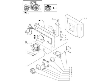 Cabine et intérieur NEW HOLLAND