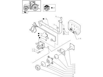 Cabine et intérieur NEW HOLLAND