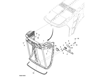 Frame/ Châssis JOHN DEERE