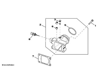 Système d'admission d'air JOHN DEERE