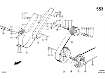 Pièces de rechange CLAAS