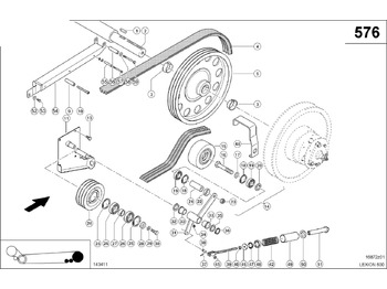 Pièces de rechange CLAAS