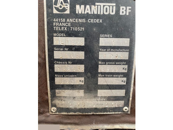 Pièces de rechange MANITOU