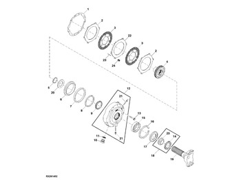 Pièces de rechange JOHN DEERE