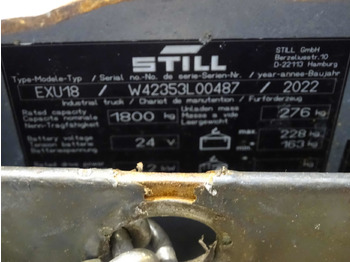 Transpalette STILL EXU18: photos 5