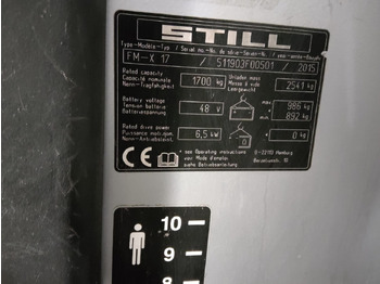 Chariot à mât rétractable STILL FM-X17: photos 2 Chariot à mât rétractable STILL FM-X17: photos 2