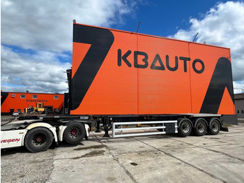 Semi-remorque porte-conteneur/ Caisse mobile SDC