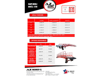 Rampe de chargement neuf AZ RAMP STAR-RL-15T mobile loading ramp: photos 4