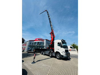 Camion plateau, Camion grue Volvo FH 540 mit Fassi F2150RAL Fly Jib + Winde: photos 5