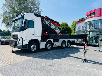 Camion plateau, Camion grue Volvo FH 540 mit Fassi F2150RAL Fly Jib + Winde: photos 4