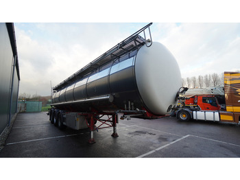 Semi-remorque citerne pour transport de produits chimiques Burg 3 AXLE TANK CHEMIE TRAILER 30.000LTR: photos 3