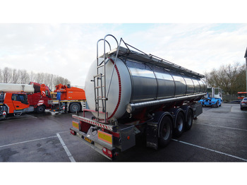 Semi-remorque citerne pour transport de produits chimiques Burg 3 AXLE TANK CHEMIE TRAILER 30.000LTR: photos 5