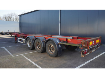 Semi-remorque porte-conteneur/ Caisse mobile Renders 3 AXLE EXTENDABLE CONTAINER TRANSPORT TRAILER: photos 5