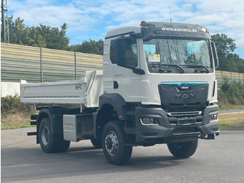 Camion benne MAN TGS 18.400 TG3 4x4 Euro6e 3-Seiten-Kippe Euromix: photos 3