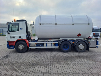 Camion citerne DAF FAN CF75. 6x2 -24030 Liter Gas tank truck ID 2.166 Rootselaar, flowmeter, pump, sunroof on tank: photos 4