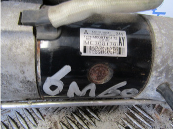 Système électrique pour Camion MITSUBISHI 6M60 STARTER MOTOR P/NO ME308176: photos 2