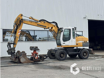 Pelle sur pneus LIEBHERR A 314