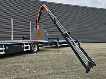 Camion plateau, Camion grue DAF CF 75.310 / PALFINGER CRANE + TRAILER: photos 4