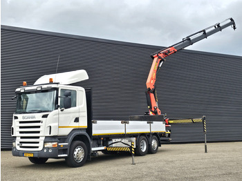 Camion grue SCANIA R 380